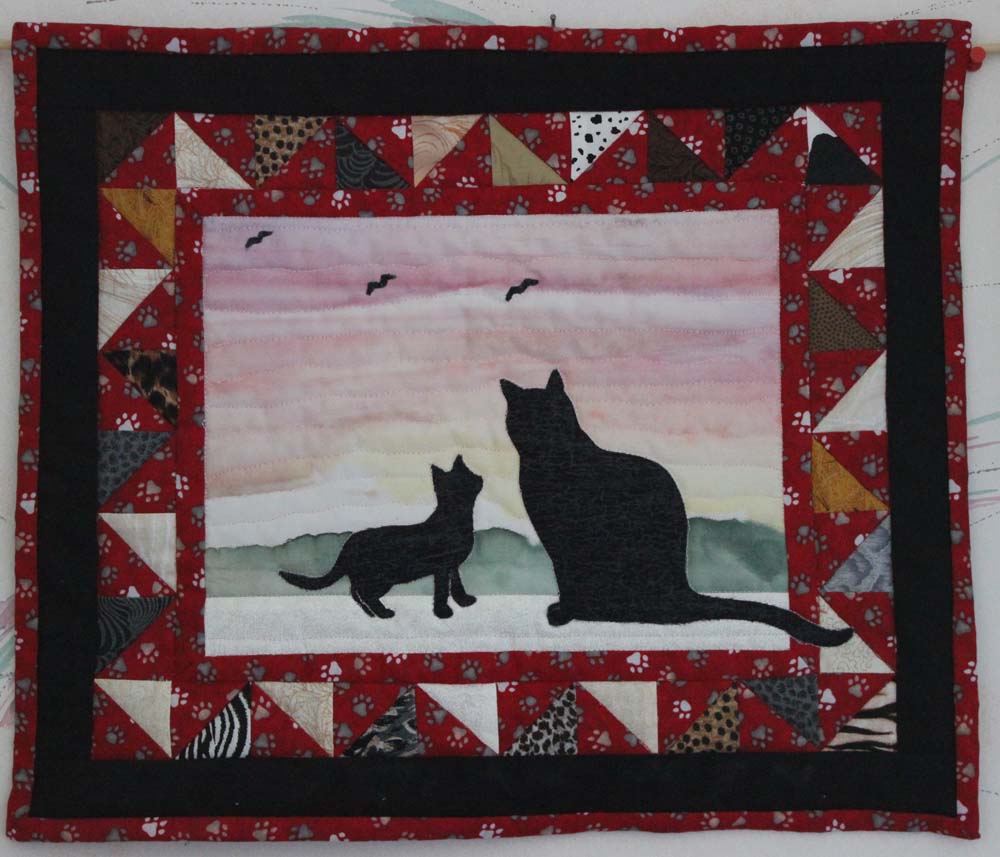 Pets on Quilts Linky Party