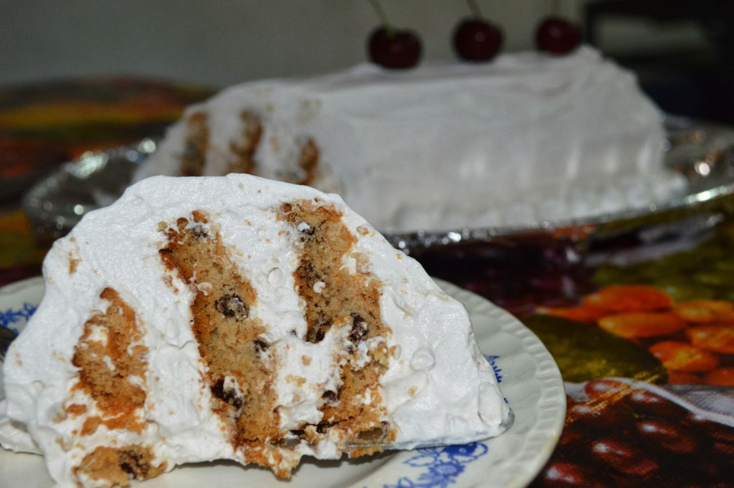 Mely's kitchen Chocolate chips Refrigerator Cake