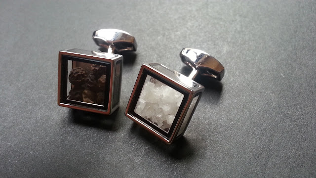 Tateossian Salt & Pepper Cufflinks, maketh the man,
