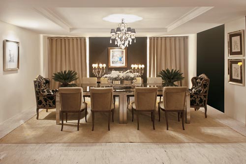 sala de jantar de luxo sala de jantar de luxo