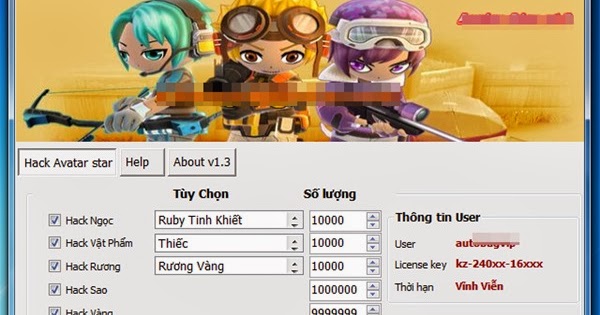 Download Hacks and Cheats for free: hack avatar star