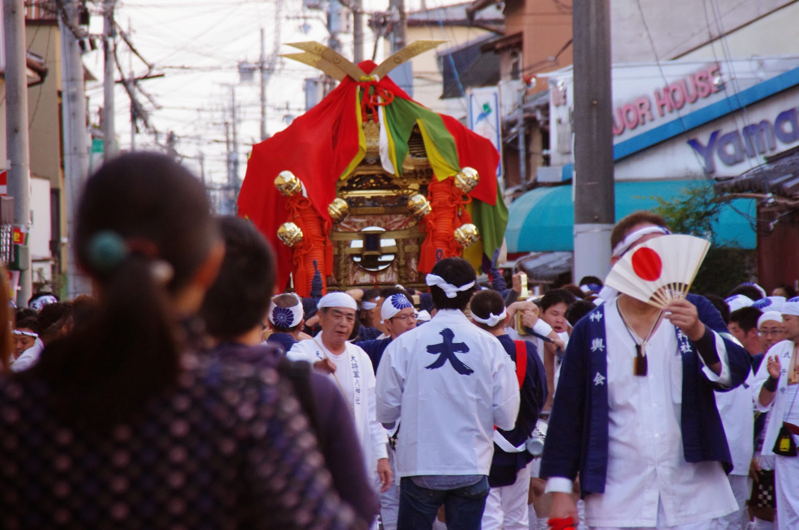 Fliegender Hollander 平成二十六年十月十九日意外的遭遇大将軍八神社天門祭