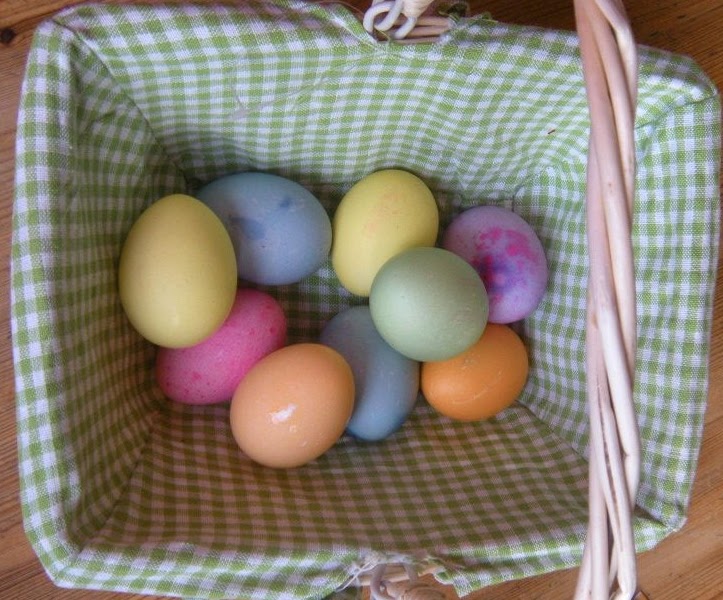 The Road to a Full Tummy Hard Boiled Easter Eggs