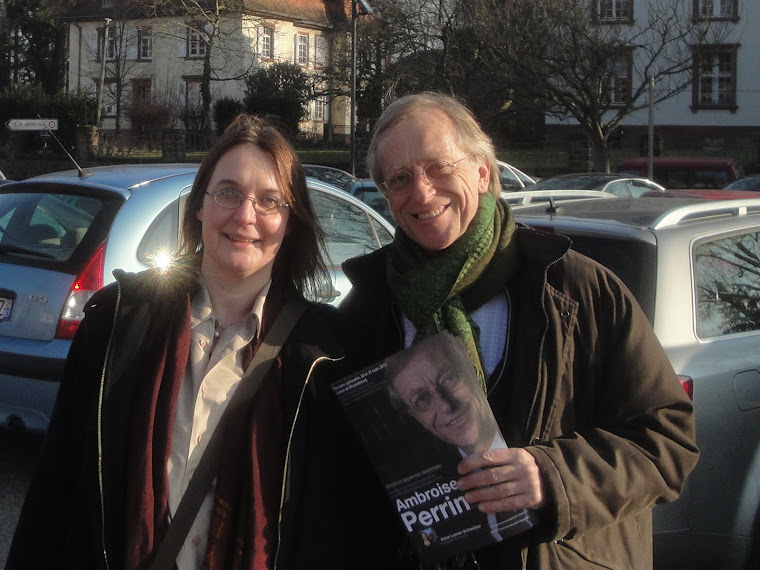 Annie Lasnier-Schweitzer, Ambroise Perrin, distribution de tracts