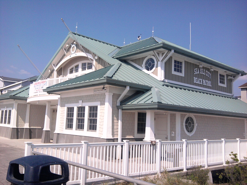 Sea Isle City Summer Shore By TurtleDog Public Restroom Bathroom