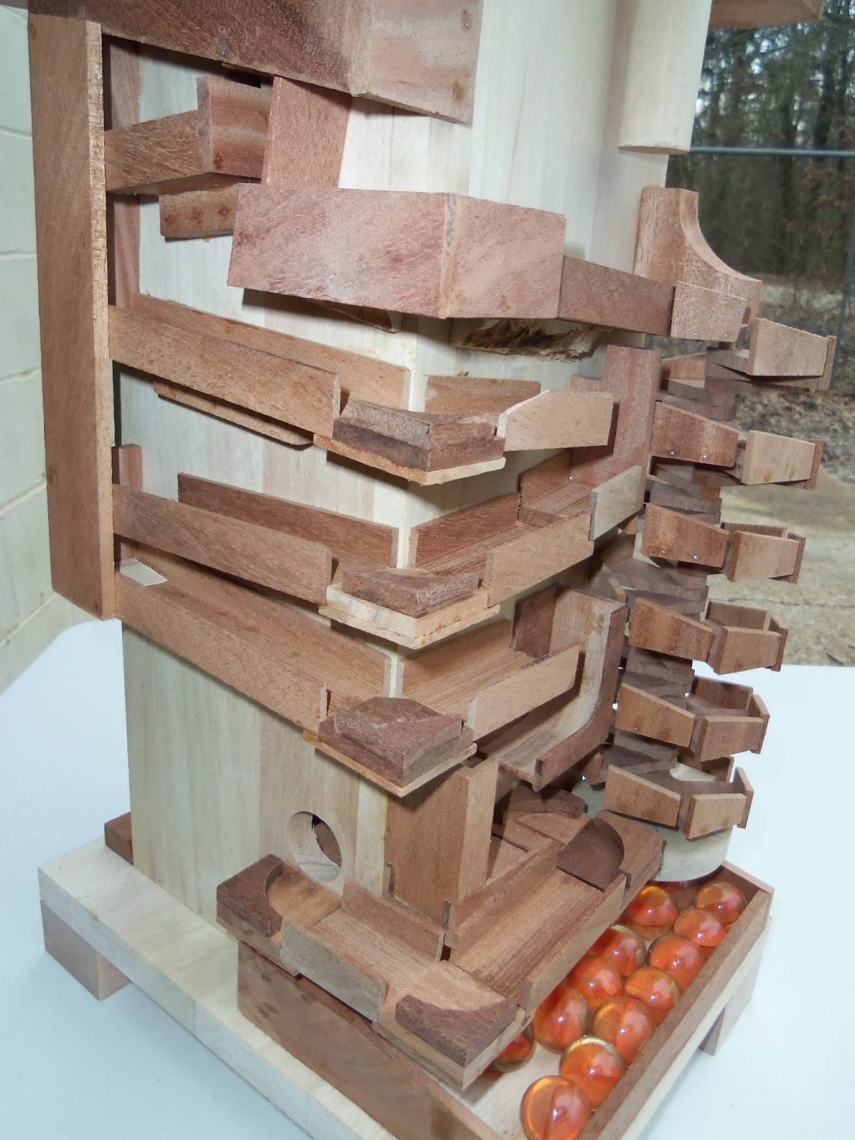 WDDSr Fine Woodworks The Marble Tower