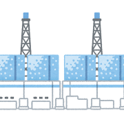 福島第一原発のイラスト