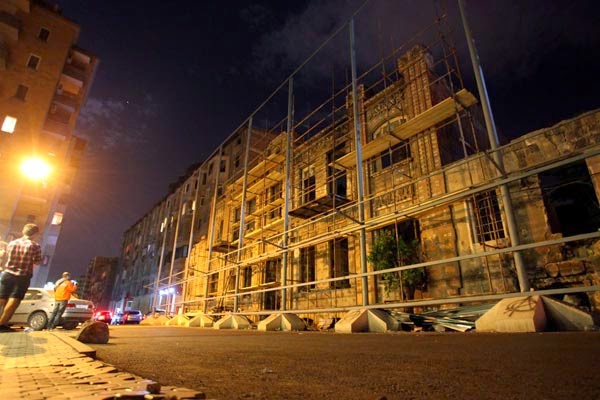Protestas por desmantelamiento de Edificio Histórico en Ereván
