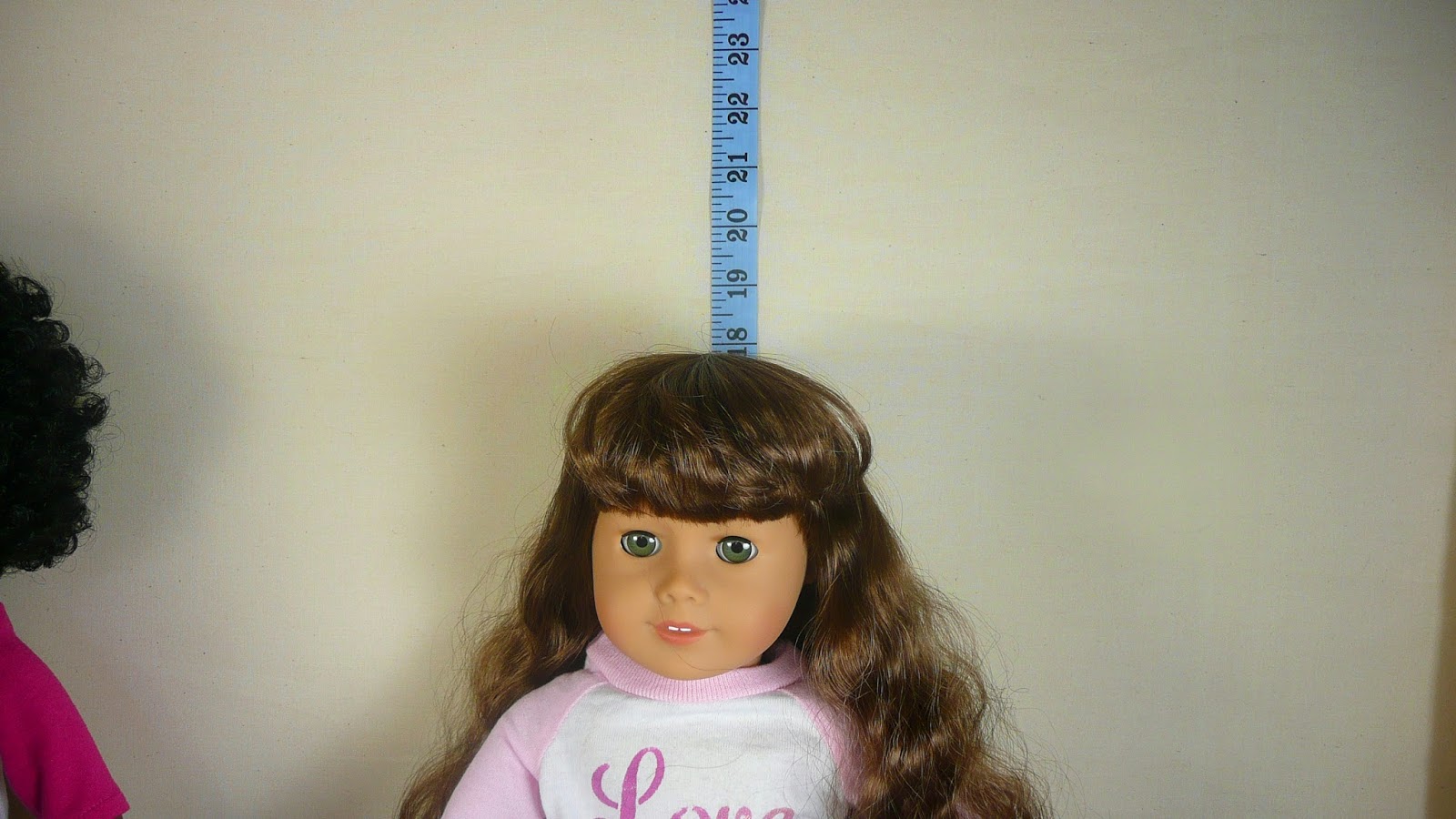 joanne's 18" dolls Doll Measurement Comparison
