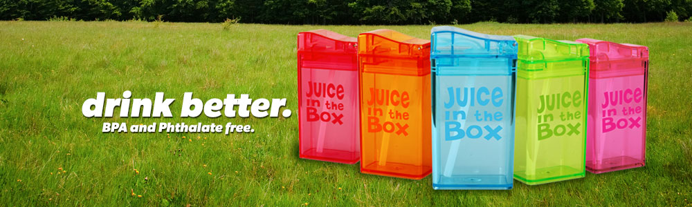 Sustainable Juice Containers : Reusable Juice Boxes