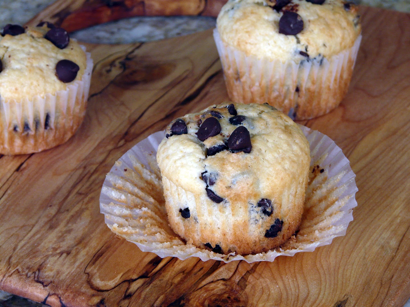 Thibeault's Table Chocolate Chip Muffins