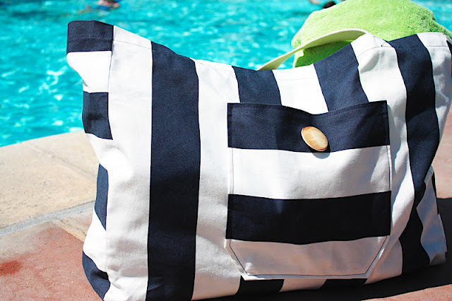 this beach bag is the perfect accessory to hit the beach with trendy ...
