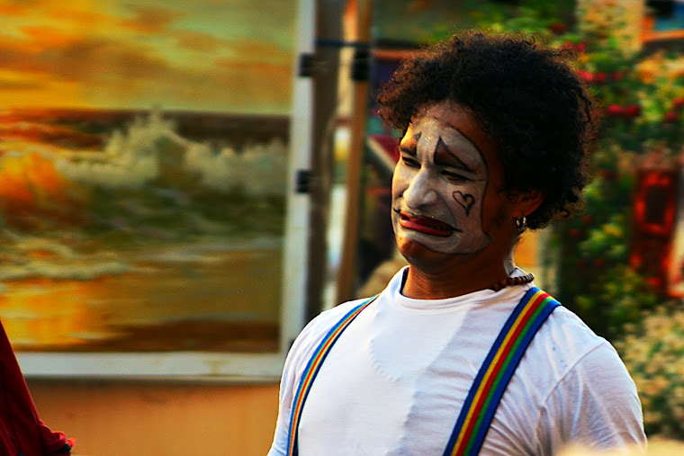 Mime in Piazza Navone, Roma