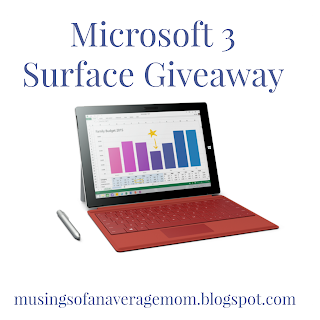 Microsoft Surface 3 Giveaway