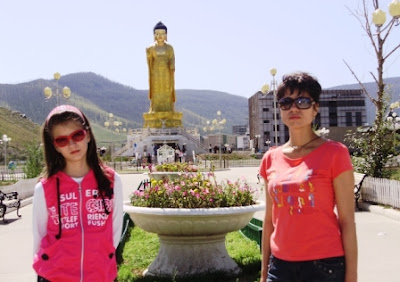 Статуя Будды в Улан-Баторе
