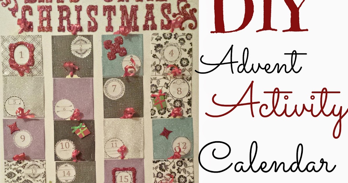 Advent calendar activities came activity It's a Mom Life: DIY Christmas Advent Activity Calendar