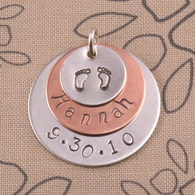 hand stamped jewelry