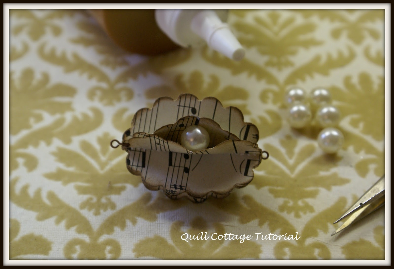 Quill Cottage ELEGANT PAPER PUNCH ORNAMENTS (FREE TUTORIALS)...