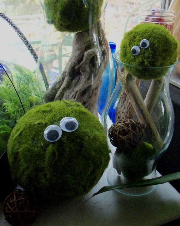 Make The Best of Things Faux Moss Decor Balls