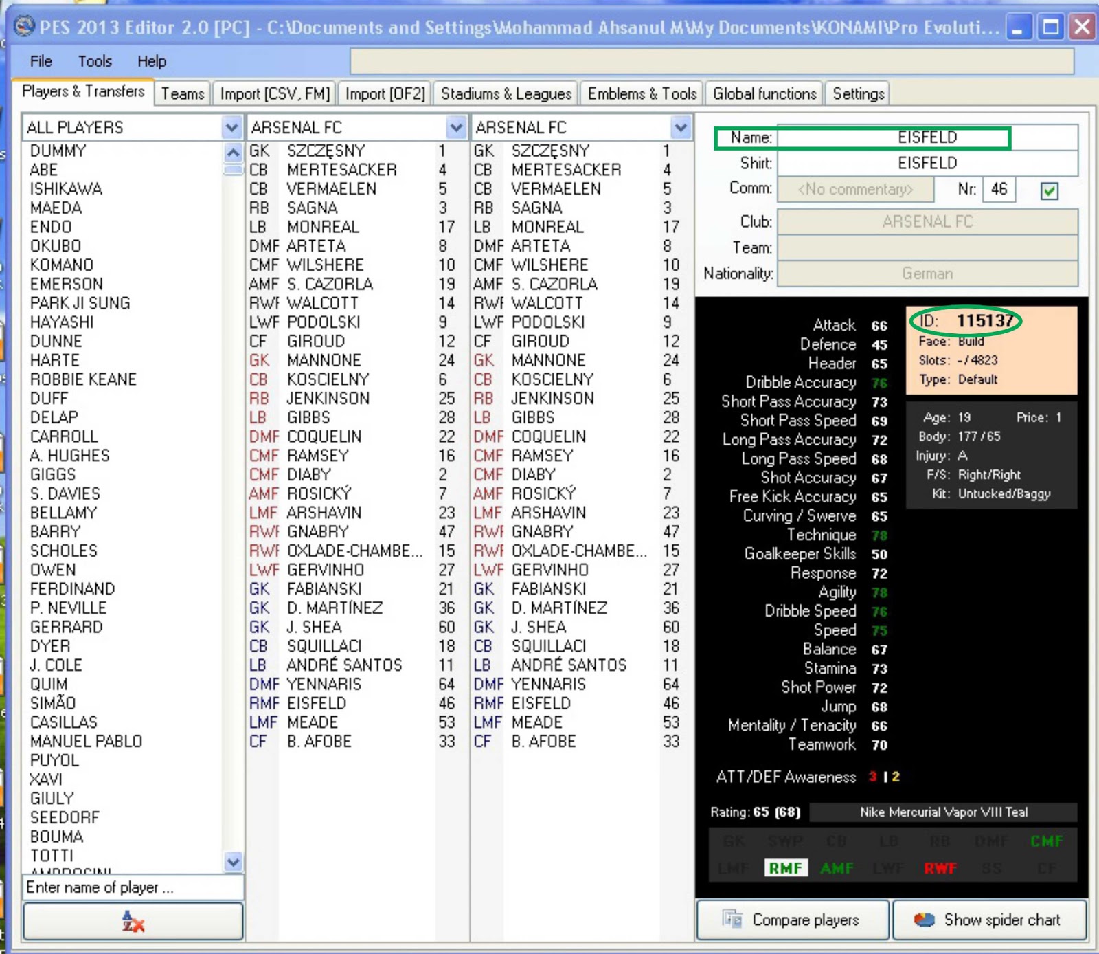 pes 2013 editor pes 2013 editor