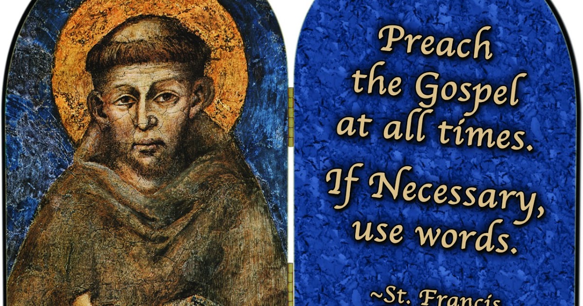 Little Plant of St. Francis: St. Francis Quote