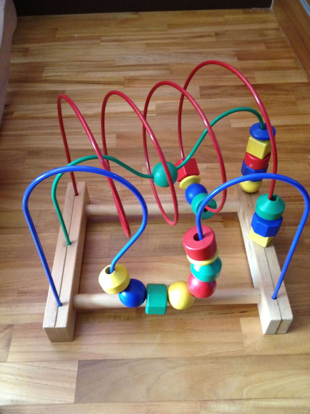 WOODEN BEAD MAZE FROM IKEA Budgety Mummies