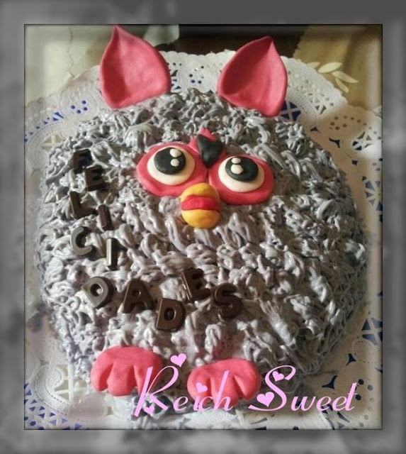 tarta de furby