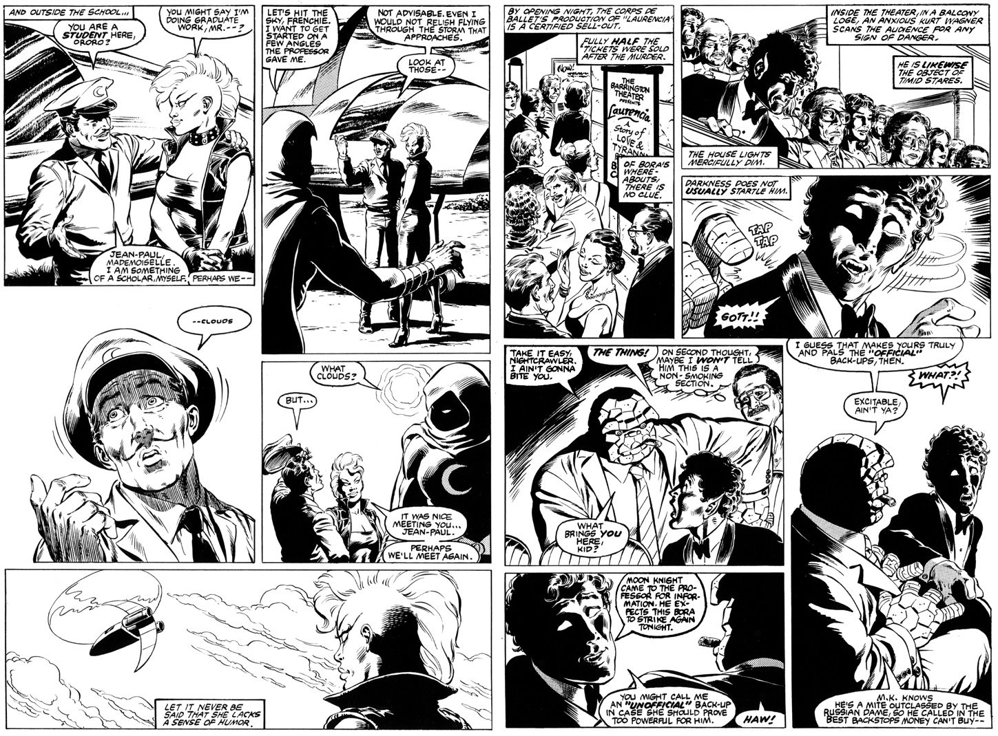 38+ Moon Knight Funny Comic Panels Background