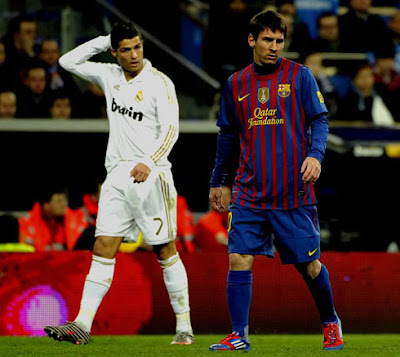 Cristiano y Messi llegan empatados al Camp Nou