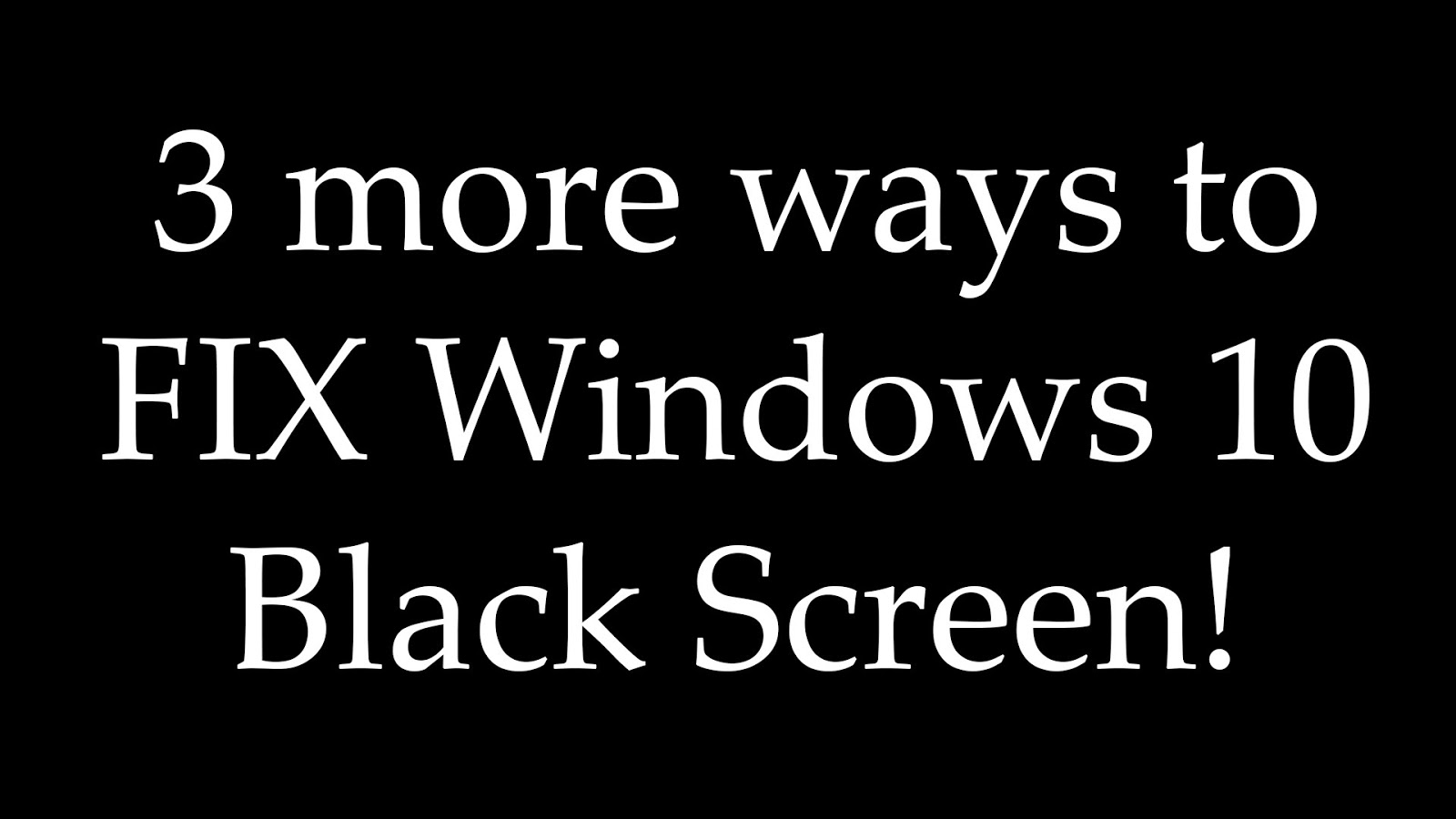 black border around screen windows 10