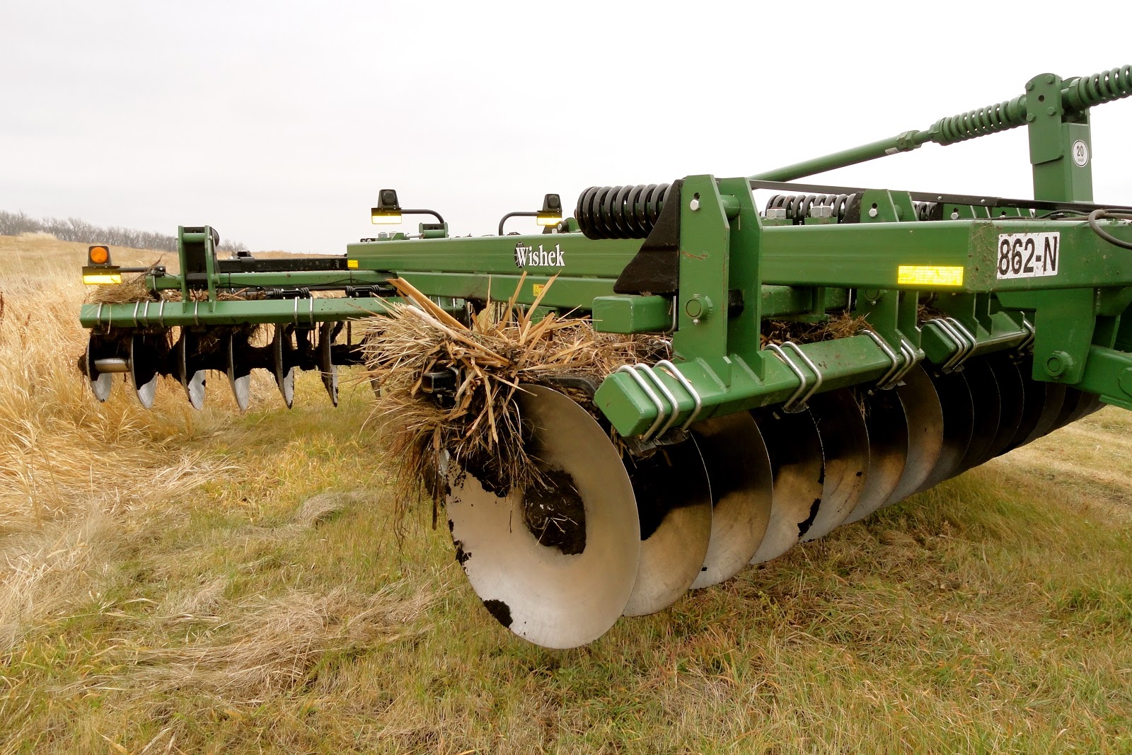 Griggs Dakota Wishek Disc Prepares Feast for Birds