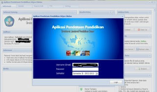 melakukan update data dapodik semester 2 tahun pelajaran 2012/2013
