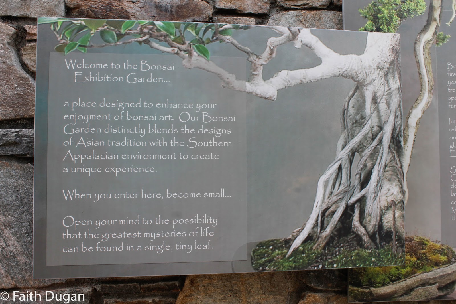 TRAVEL WITH FAITH North Carolina Arboretum, Asheville, North Carolina