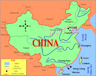 Peta Negara China