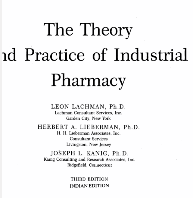 lachman book of industrial pharmacy pdf free download