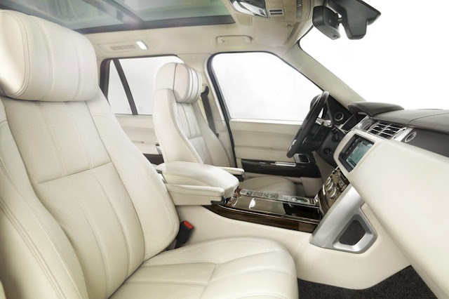 inside Land Rover Range Rover 2012