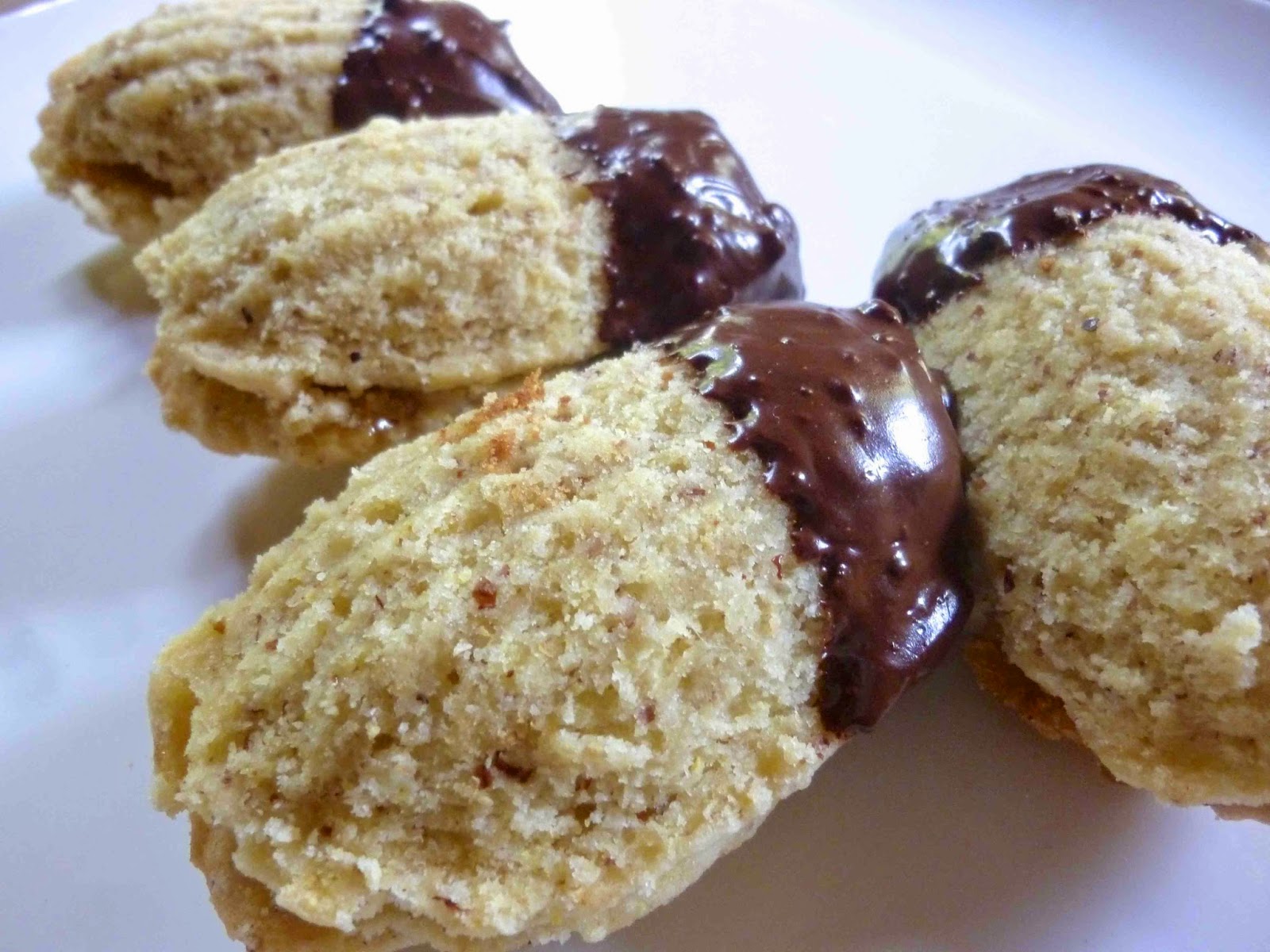 Chocolate Dipped Almond Apricot Bear Claw Cookies and a Beautiful