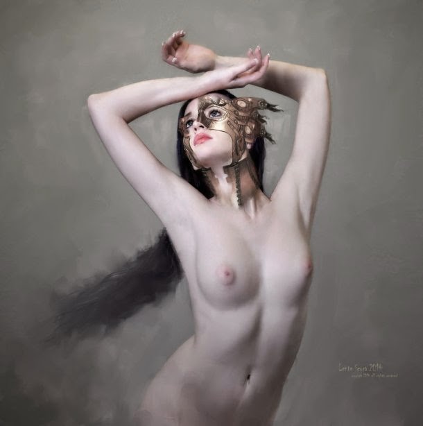 Lente Scura deviantart foto-manipulações e pinturas digitais photoshop mulheres sensuais seminuas névoa