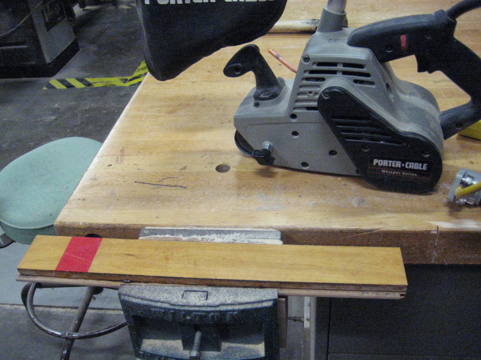 Adventures In Creating Reclaimed Gym Floor Dining Table