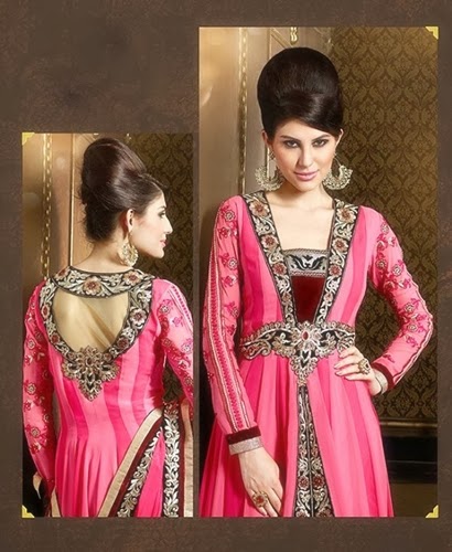 Heavy Embroidered Suits 2014 Fancy Party Wear Suits