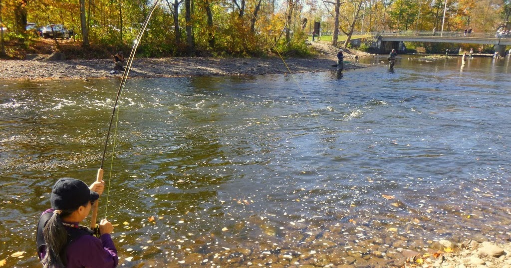 Going to the water Salmon Fishing Pulaski, NY 2013