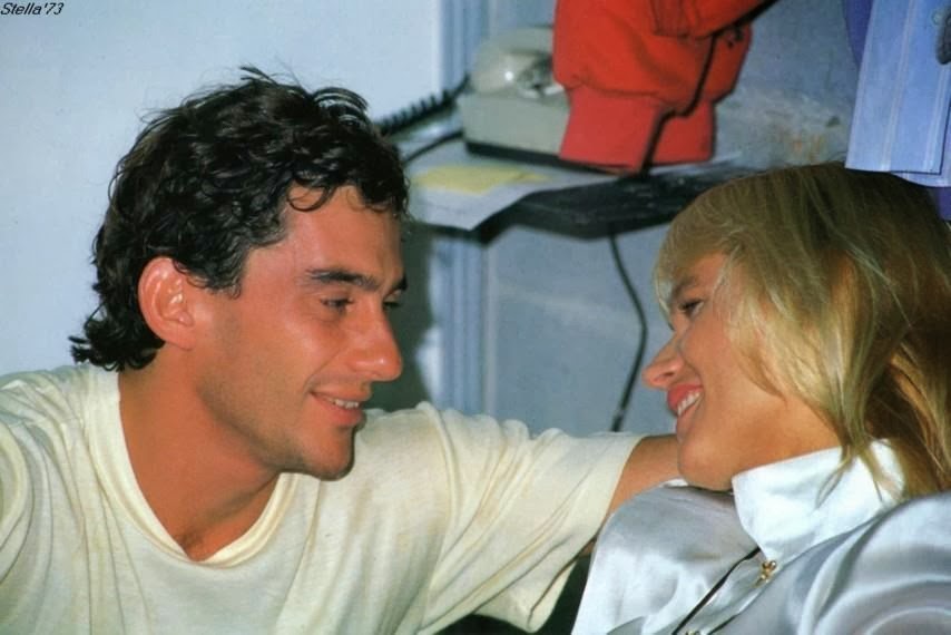 Ayrton Senna Forever: Photos Ayrton Senna and girlfriend