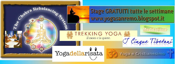 Yoga Sanremo - Stage GRATUITI tutte le settimane