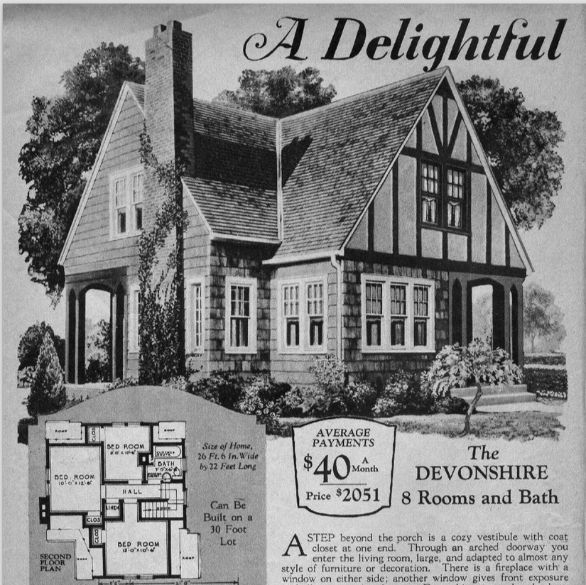 Sears House Seeker Wardway Devonshire and Sears Kilbourne Models in Delmar, New York
