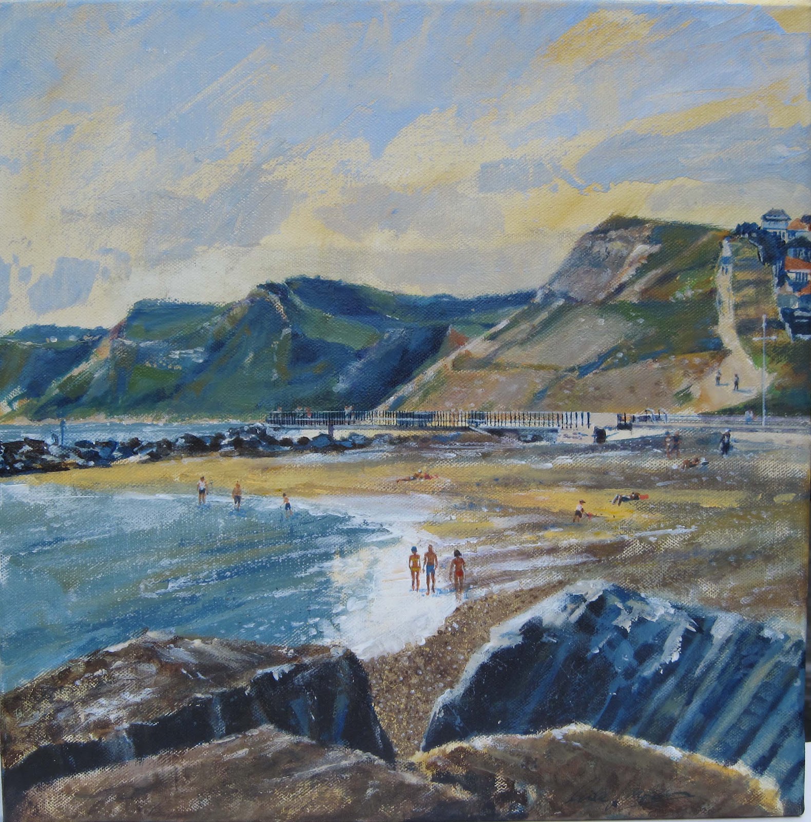 mike jackson, artist New paintings for Dorset Art Weeks