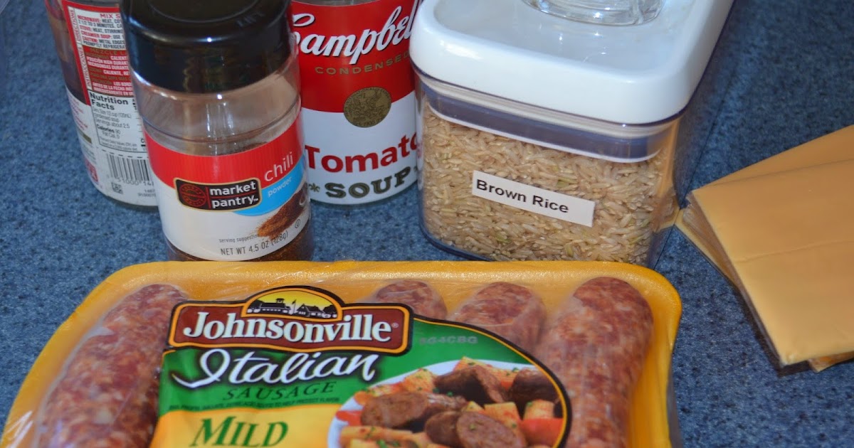 Johnsonville Sausage 6 Ingredients or Less Challenge Makeover Recipe!