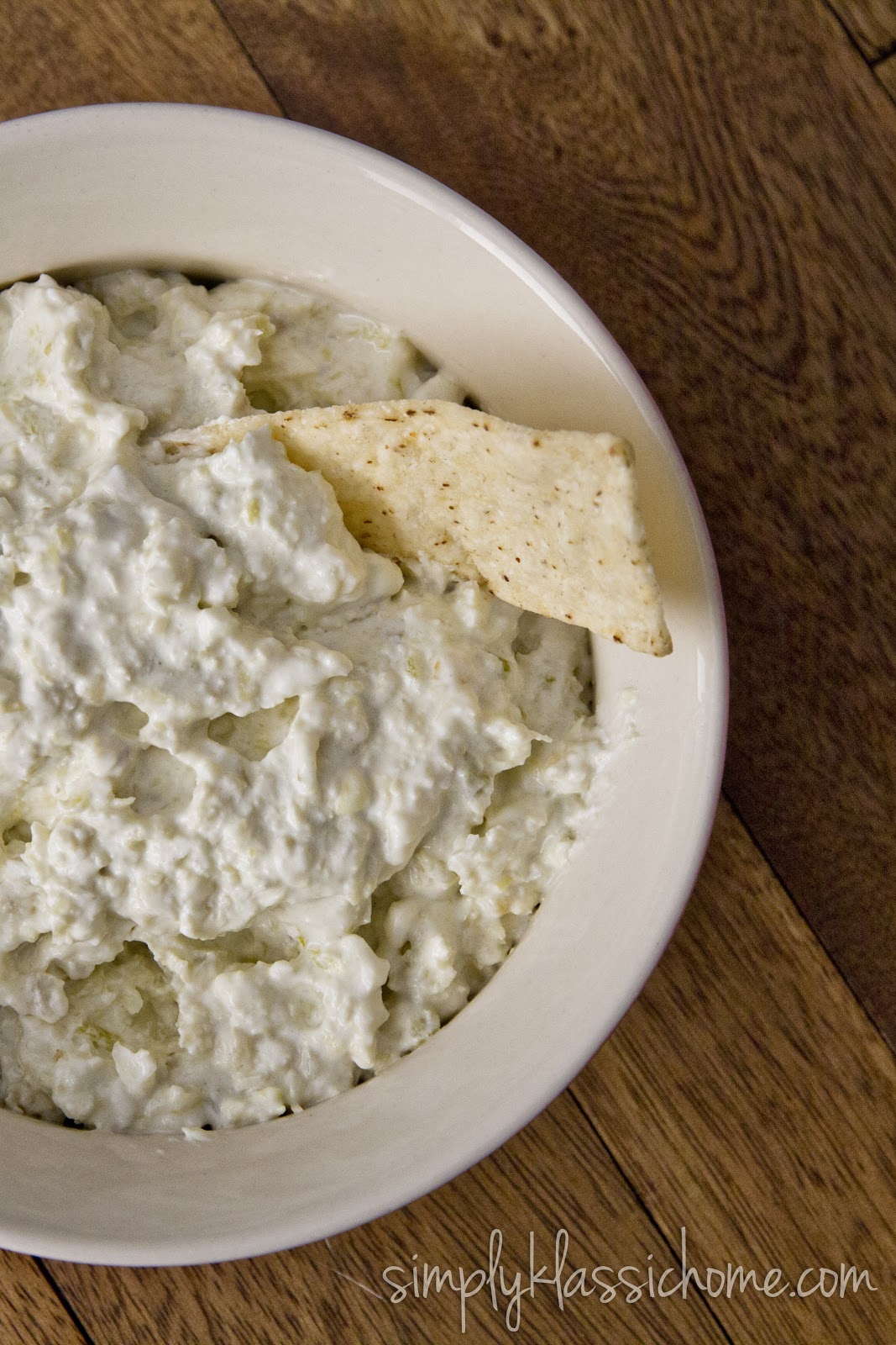 Green Chili Artichoke Dip Appetizer Yellow Bliss Road