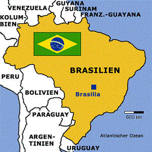 Brasilien-Karte