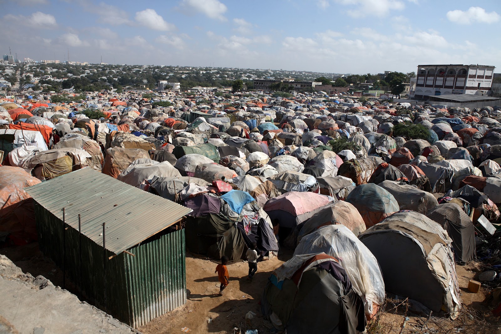 A life is changed in the tent city on the outskirts of Mogadishu Noor Dubai Foundation