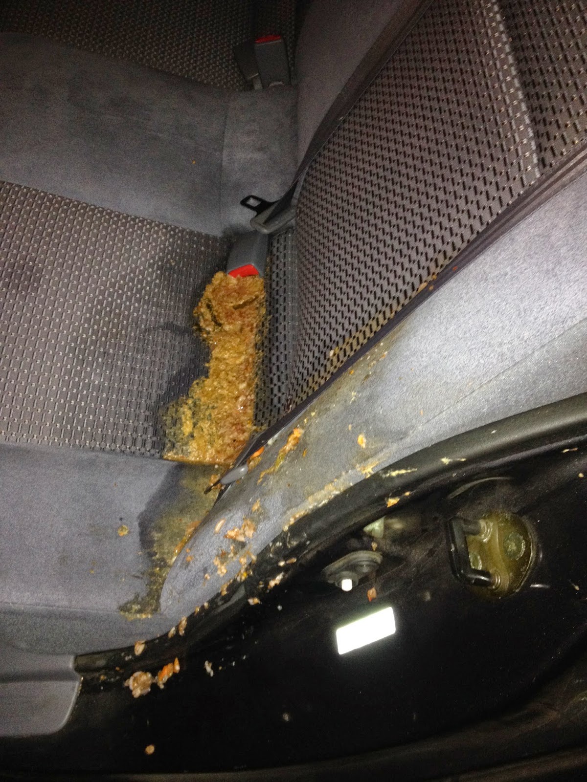 Ridesharing Vomit Policies